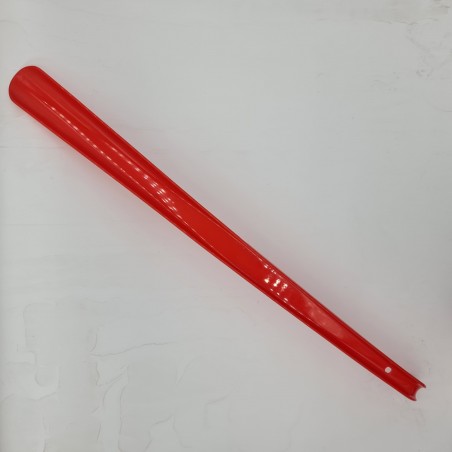 Cipőkanál minden típusú cipőhöz, sportcipőhöz vagy lábbelihöz, 55 cm, piros