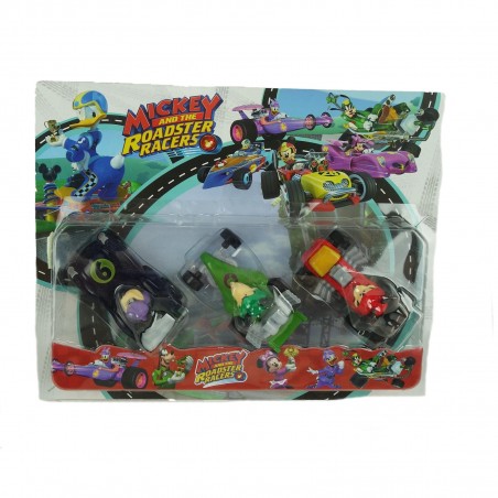 Играчка 3 колички, Mickey and the Roadster Racers, M2