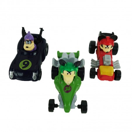 Jucarie 3 masinute, mickey and the roadster racers, M2