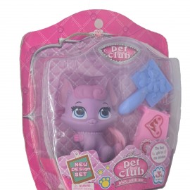 Játék Pet Club mini, kutyus és kiegészítők, lila, 3 éves kortól