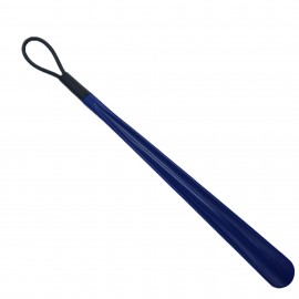 Bármilyen típusú cipőhöz, sportcipőhöz vagy lábbelikhez való cipőkanál, akasztóval, 60 cm, kék