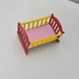 Подложка за играчка, червен, стикери, 15 x 8 см
