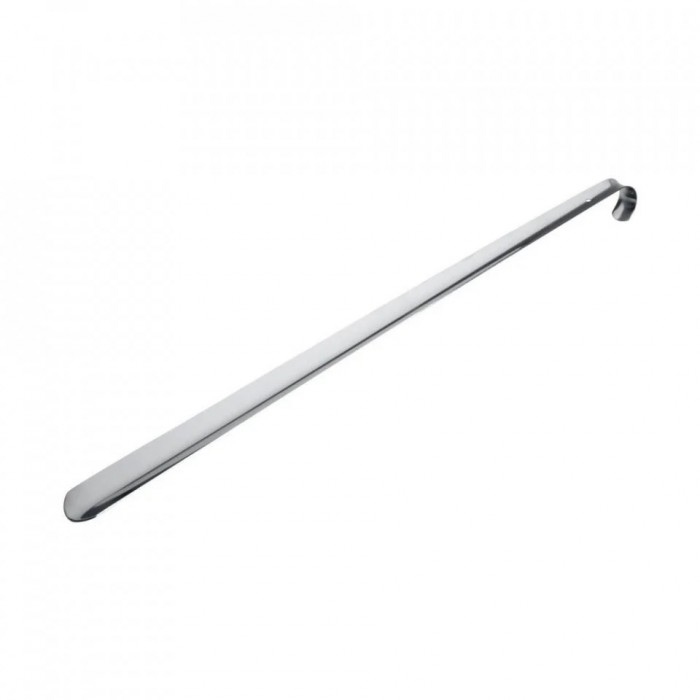            Cipőkanál bármilyen típusú cipőhöz, sportcipőhöz vagy lábbelihez, akasztóval, fém, 60 cm, szürke
         