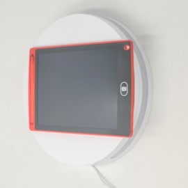 Таблет за рисуване, писалка, LCD, 22 x 14 см, червен