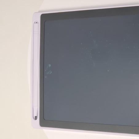 Таблет за рисуване, писалка, LCD, 22 x 14 см, бял
