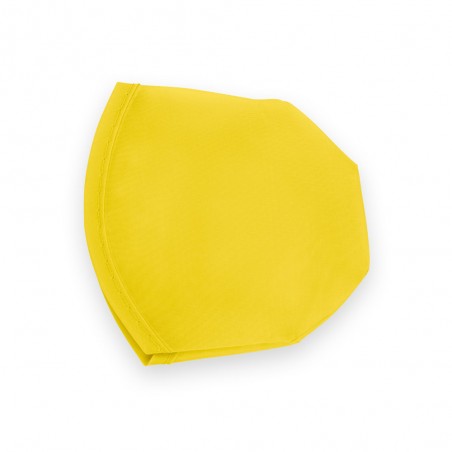 Jucarie interactiva, disc zburator, pliabil, model simplu, model colorat, galben, 250 mm, husa