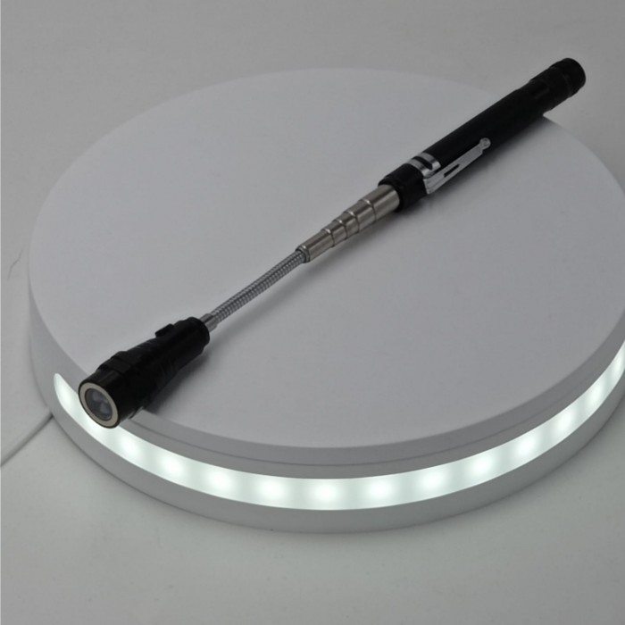            Recuperator Telescopic cu sistem de prindere la curea , Varf Magnetic, Lungime Maxima 67 Cm, negru
         