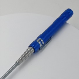 Recuperator Telescopic cu sistem de prindere la curea , Varf Magnetic, Lungime Maxima 67 Cm, albastru 2