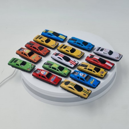 Jucarie interactiva, 15 masinute, multicolor, 5 x 3 cm, model deosebit