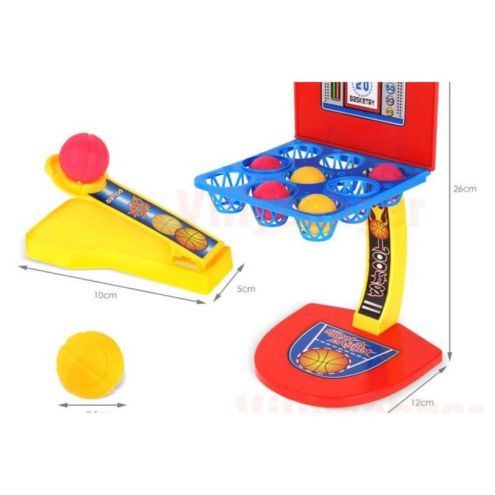            Mini kosárlabda játék 2 játékosnak
         