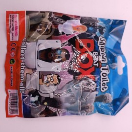 Plic Skibidi Toilet Beat Box, cu Figurina si Cartonase Surpriza, 9 cm 2