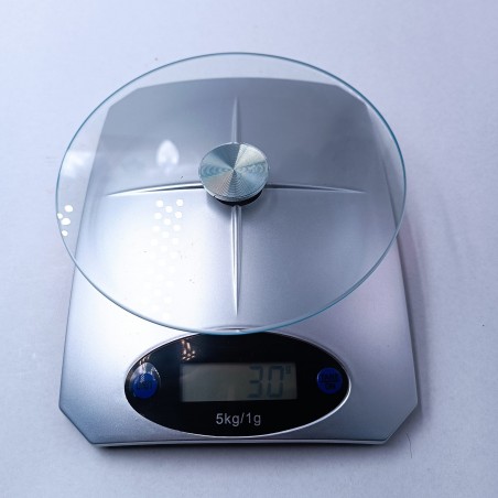 Cantar de Bucatarie Electronic, 5 kg, Metalic, Gri