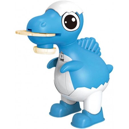Dinoszaurusz projektor, rajzoláshoz, festőjáték gyerekeknek, 20 cm, kék