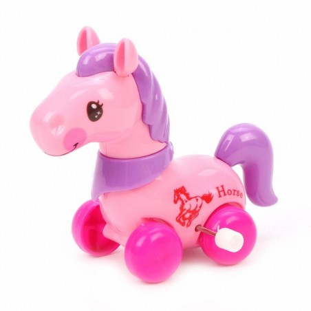 Интерактивна играчка Конче за деца, 10 x 9 см, ключ за стартиране, РОЗОВО