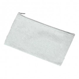 Penar cu fermoar, geanta cosmetice, gri, 21x11 cm