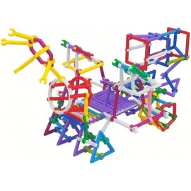 300 darabos építőpálca készlet, oktató játék gyerekeknek, puzzle, többszínű, 3+ éves երեխանek 2