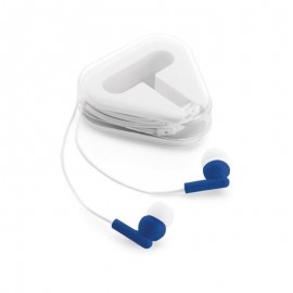 Casti cu cablu, stereo, conexiune jack 3,5 mm, albastru