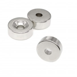 3 db nagyon erős mágnes csavarhoz, szürke, korong, egyszerű, 15 mm x 4 mm
