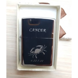 Bricheta Metalica Gravata Zodie Rac, Cancer Zodiac, 3,5 X 5.5 Cm 2