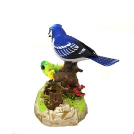Set Figurine Pasari, Multicolor, Sunete Din Natura, 15.5 x 12.5 x 15 cm 2