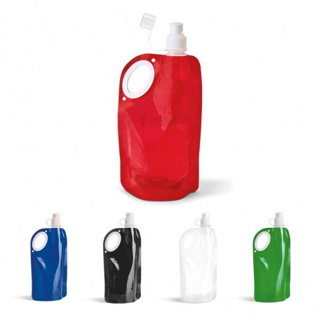 Összecsukható, 3 rétegű palack fedéllel, 770 ml űrtartalom, 158 x 286 x 75 mm