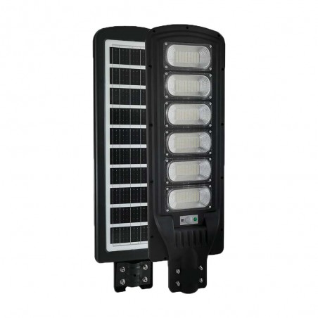 Lamp LED Stradala Solara cu Senzor Miscare JORTAN cu  300w, Telecomanda, Suport Prindere