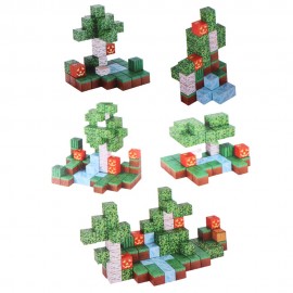 Minecube Intelligens mágneses építőkockák Craft, 48 db 2