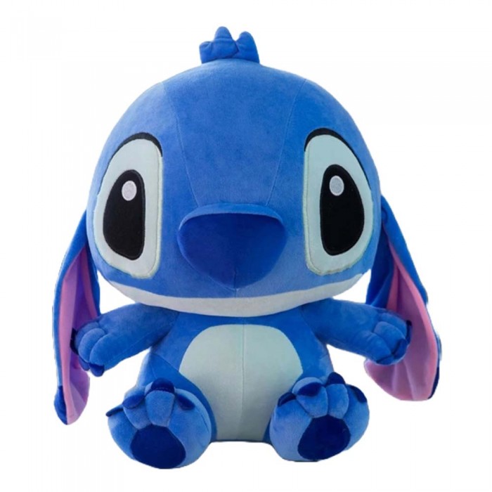            Plüss Stitch játékfigura, 22 cm, a Lilo és Stitch karaktere, lányoknak, fiúknak és babáknak, kék/rózsaszín
         