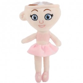 Плюшена играчка Ballerina Cappuccina 28 см – Аниме герой, мека, розова, Cappuccino Assassino