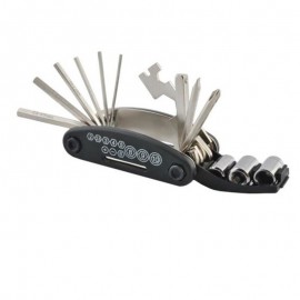 Kit Multifunctional pentru Bicicleta 16 in 1, Chei, Surubelnite, Inbus, Levier Engros, 9 x 5 cm 2