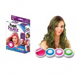Hot Huez hajszínező kréta, ideiglenes, rózsaszín, kék, fukszia, zöld