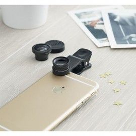 лещи за телефон 3 в 1 макро и fish eye 180 Samsung Iphone Huawei