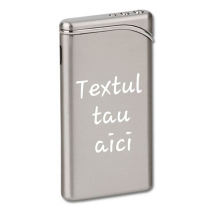 Bricheta Personalizata, Metalica, Gravata cu Textul Tau