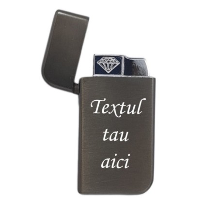 Személyre szabott öngyújtó, szélálló, a te szövegeddel gravírozva