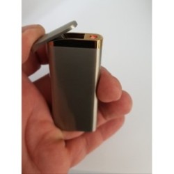 Bricheta Personalizata Argintie, Antivant, Gravata cu Textul Tau, E3 2