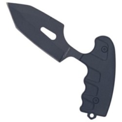 Éles hegyű és pengéjű kés, 17 cm, tokkal