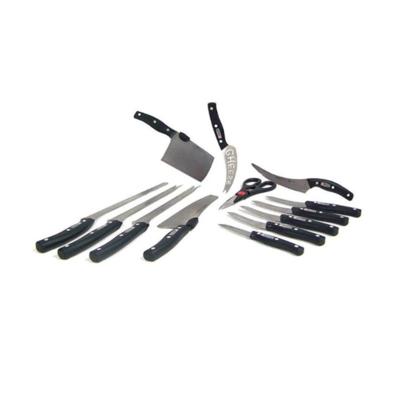            Set 13 cutite pentru bucatarie Miracle, otel inoxidabil
         