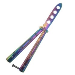 Pillangó gyakorlókés, Butterfly, Balisong, fade