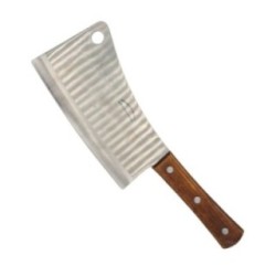 Satar pentru macelarit  de bucatarie, otel inoxidabil, 37 cm