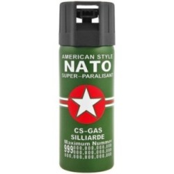Парализиращ, дразнещ, сълзотворен спрей с пипер, Nato, 80 мл