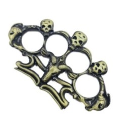 Pumnal tip box, rozeta autoaparare cu 3 capete mort, 1 cm grosime, verde