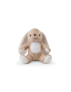 Плюшена играчка Заек с тениска, 15 см, мек плюш, за деца