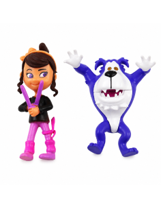 2 db Vampirina figura készlet, rajzfilmfigura, gyűjthető játékok gyerekeknek, 8 cm