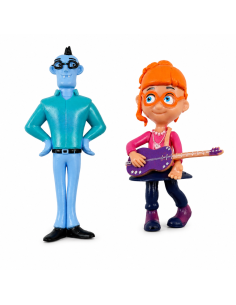 Figurine Gregoria și Edgar, Set 2 Personaje Vampirina, Jucării Colecționabile pentru Copii, 8 cm