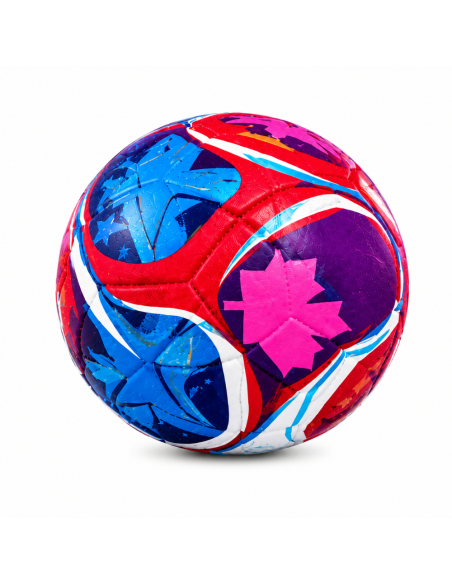 Minge de Fotbal Cupa Mondiala FIFA, Marimea 5, Rosu-Albastru, Pentru Antrenament si Joc Recreativ