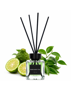 Ароматерапевтичен дифузер с пръчици Bergamot Tea 100 мл Fresh аромат за дом, офис и баня