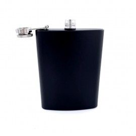 Plosca otel inoxidabil 9oz 270 ml pentru bauturi fine, negru 2