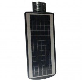 Utcai napelemes panel, Integrált lámpa, 120 W, IP65, 160 LED, távirányító, mozgás-/fényérzékelő