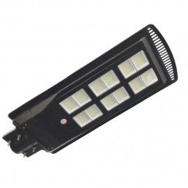 Utcai napelemes panel, integrált lámpa, 180 W, IP65, 280 LED, távirányító, mozgásfényérzékelő