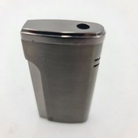 Személyre szabott fém öngyújtó a te szövegeddel, gáz, szélálló, doboz, fekete 2